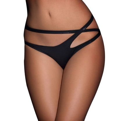 QUEEN LINGERIE - BRAGUITA CON DOBLE TIRANTES CRUZADOS S/M