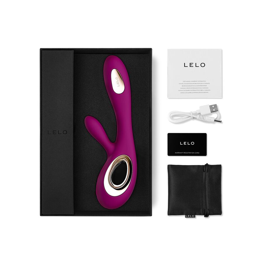 LELO - SORAYA WAVE VIBRADOR CONEJO MORADO