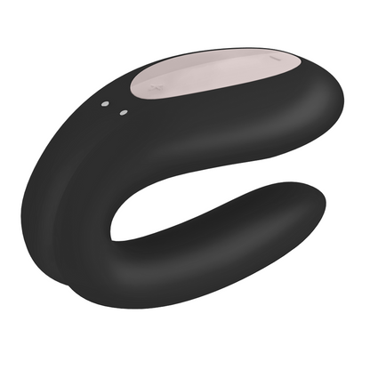 SATISFYER - APLICACIÓN DOBLE JOY CON NEGRO