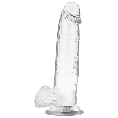 X RAY - CLEAR COCK WITH BALLS 22 CM -O- 4.6 CM