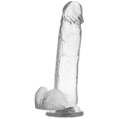 X RAY - CLEAR COCK WITH BALLS 22 CM -O- 4.6 CM