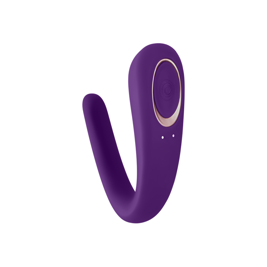 SATISFYER - JUGUETE VIBRADOR PARA PAREJAS QUE ESTIMULA A AMBOS PAREJAS