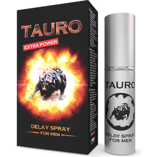 TAURO - SPRAY RETARDANTE EXTRA POWER PARA HOMBRES 5 ML