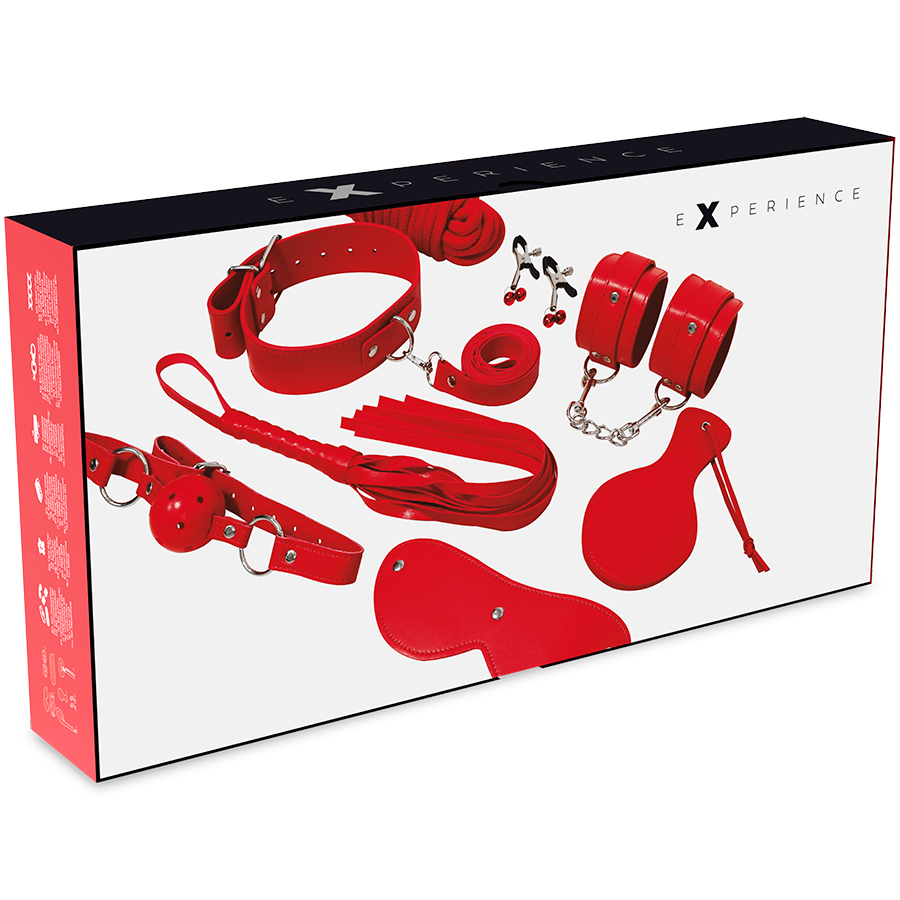 EXPERIENCIA - KIT FETICHE BDSM SERIE ROJA