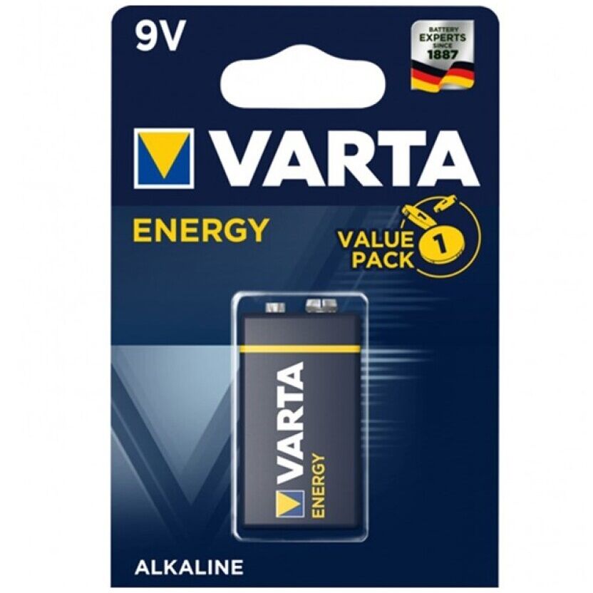 VARTA - ENERGY BATTERY  9V LR61 1 UNIT