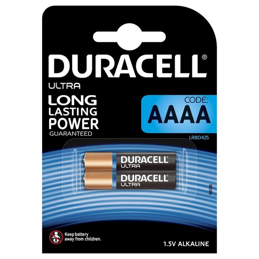 DURACELL - PILA ULTRA POWER ALCALINA AAAA MX2500 1,5V 2 UNIDADES