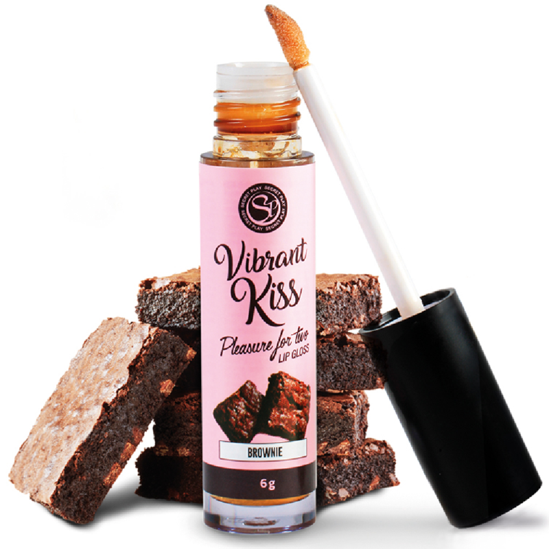 SECRETPLAY - BRILLO DE LABIOS VIBRANT KISS BROWNIE