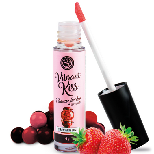 SECRETPLAY - BRILLO DE LABIOS VIBRANT KISS CHICLE DE FRESA