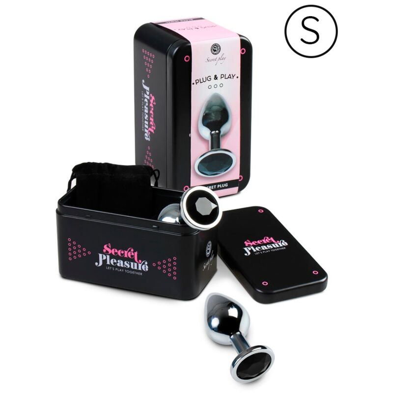 SECRETPLAY - PLUG ANAL NEGRO S