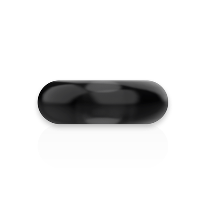 POWERING - ANILLO PARA EL PENE SUPER FLEXIBLE Y RESISTENTE 3,5CM NEGRO