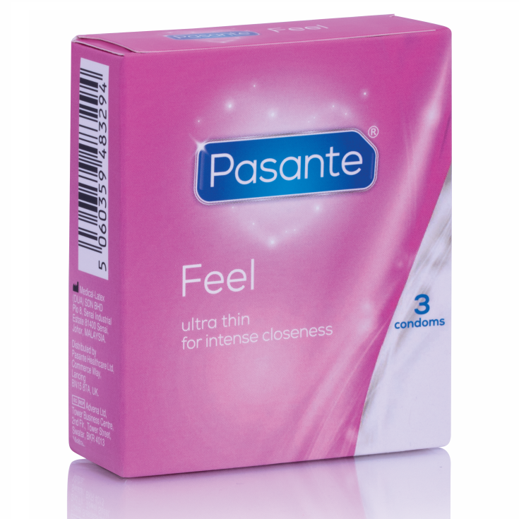 PASANTE - PRESERVATIVOS SENSITIVOS ULTRA FINOS 3 UNIDADES