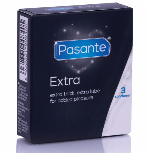 PASANTE - CONDÓN EXTRA EXTRA GRUESO 3 UNIDADES