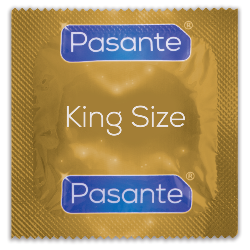 PASANTE - CONDONES KING SIZE 3 UNIDADES