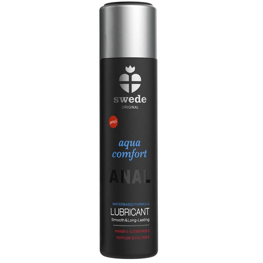 SWEDE - LUBRICANTE ANAL A BASE DE AGUA AQUA COMFORT 60 ML