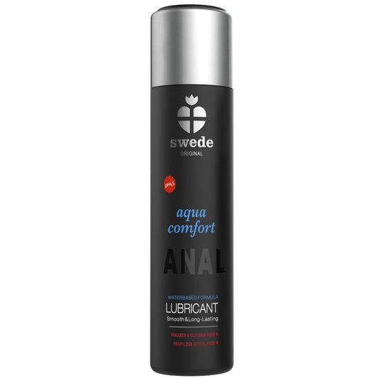 SWEDE - LUBRICANTE ANAL A BASE DE AGUA AQUA COMFORT 120 ML