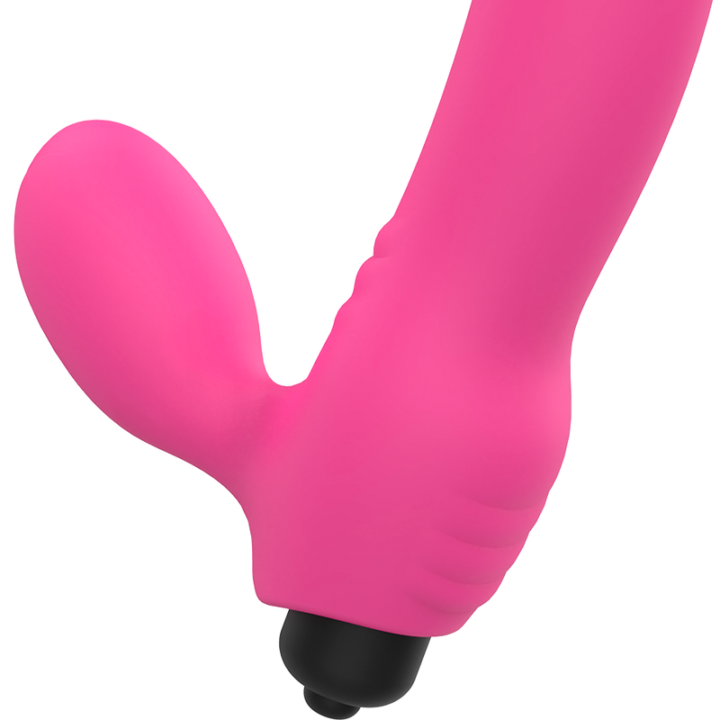 OHMAMA - VIBRADOR DOBLE ESTIMULACIÓN BIX EDICIÓN NAVIDEÑA ROSA