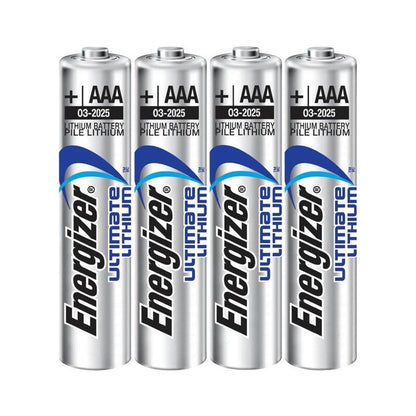 ENERGIZER - ÚLTIMAS PILAS DE LITIO AAA L92 LR03 1,5V *4