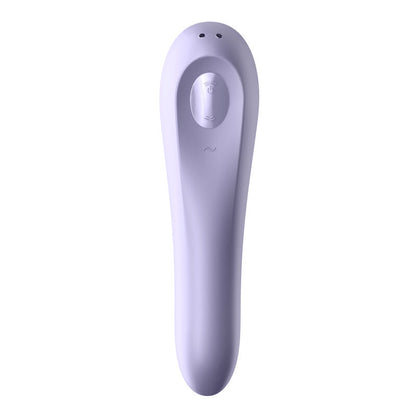 SATISFYER - VIBRADOR DUAL PLEASURE AIR PULSE MALVA