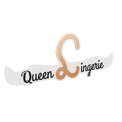 QUEEN LINGERIE - PERCHA LENCERIA 27,5 CM 1 UNIDAD