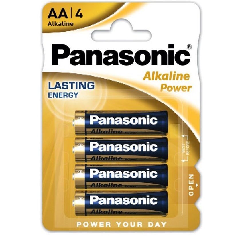 PANASONIC - PILA BRONCE AA LR6 4U