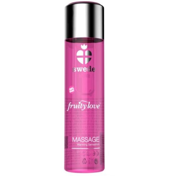 SWEDE - FRUITY LOVE ACEITE DE MASAJE EFECTO CALOR POMELO ROSA CON MANGO 60 ML