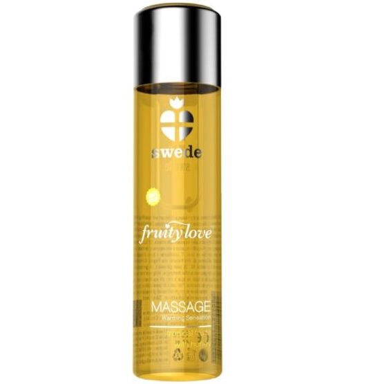 SWEDE - FRUITY LOVE ACEITE DE MASAJE EFECTO CALOR TROPICAL FRUITY CON MIEL 60 ML