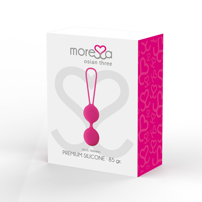 MORESSA - OSIAN TRES SILICONA PREMIUM ROSA