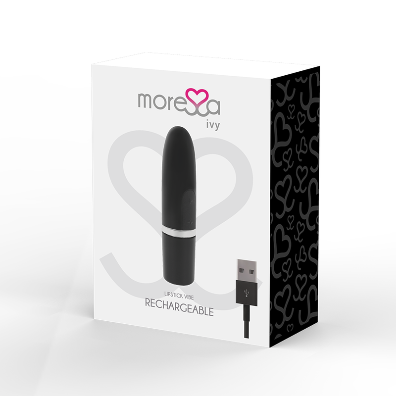 MORESSA - IVY VIBRADOR ESTIMULADOR DE VIAJE NEGRO