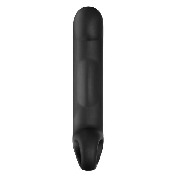 ELECTRASTIM - DILDO DE SILICONA NEGRO OVID