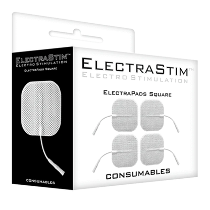 ELECTRASTIM - ALMOHADILLAS AUTOADHESIVAS CUADRADAS