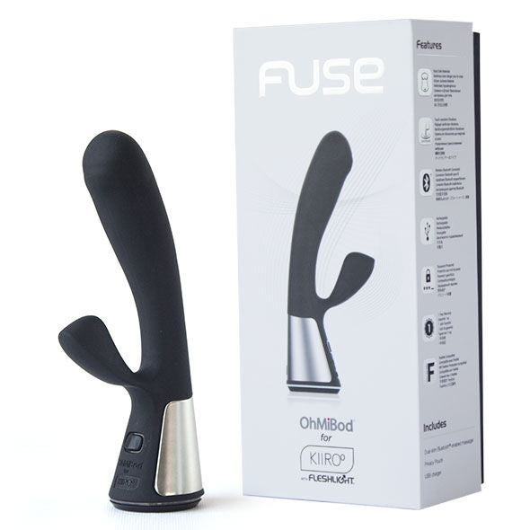 KIIROO - CONTROL REMOTO CON APLICACIÓN OHMIBOD FUSE NEGRO