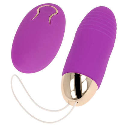 OHMAMA - HUEVO VIBRADOR CONTROL REMOTO 10 VELOCIDADES MORADO