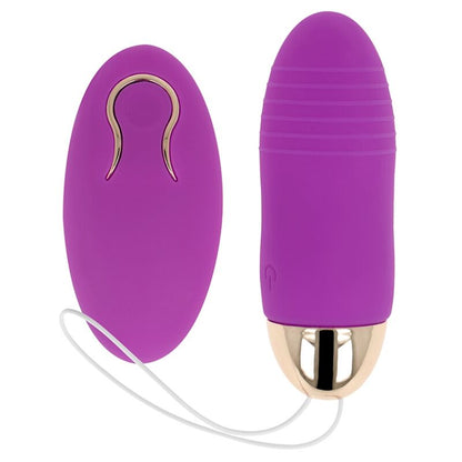 OHMAMA - HUEVO VIBRADOR CONTROL REMOTO 10 VELOCIDADES MORADO