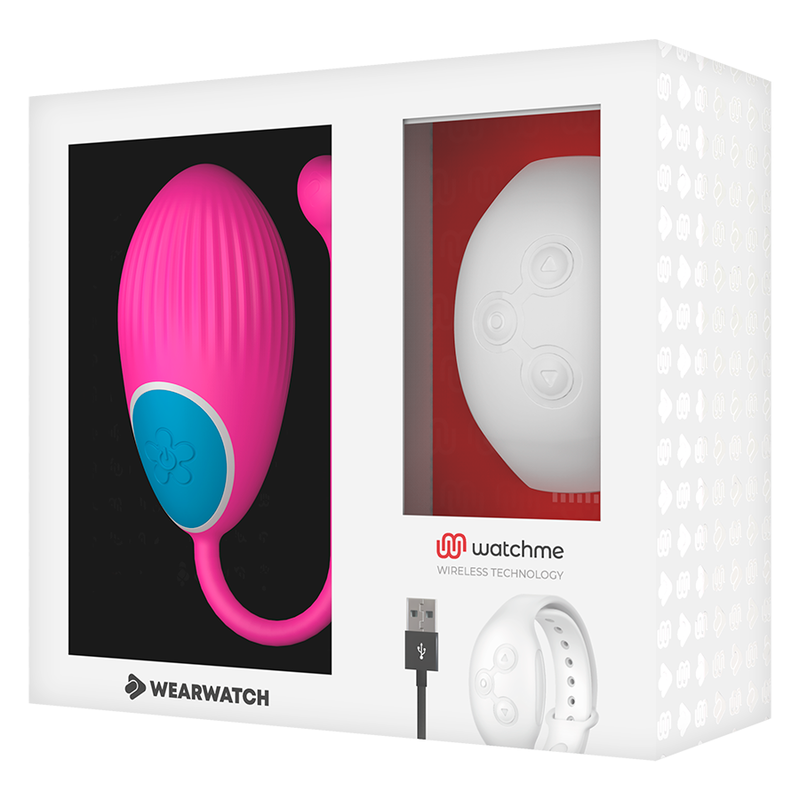 WEARWATCH - WATCHME TECHNOLOGY REMOTE CONTROL EGG FUCHSIA / NIVEO