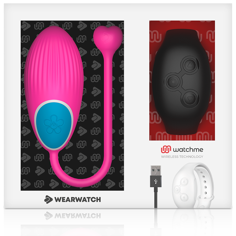 WEARWATCH - TECNOLOGÍA WATCHME CONTROL REMOTO HUEVO FUCSIA / JET