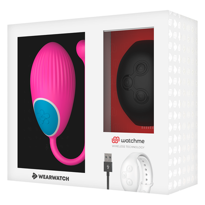 WEARWATCH - TECNOLOGÍA WATCHME CONTROL REMOTO HUEVO FUCSIA / JET