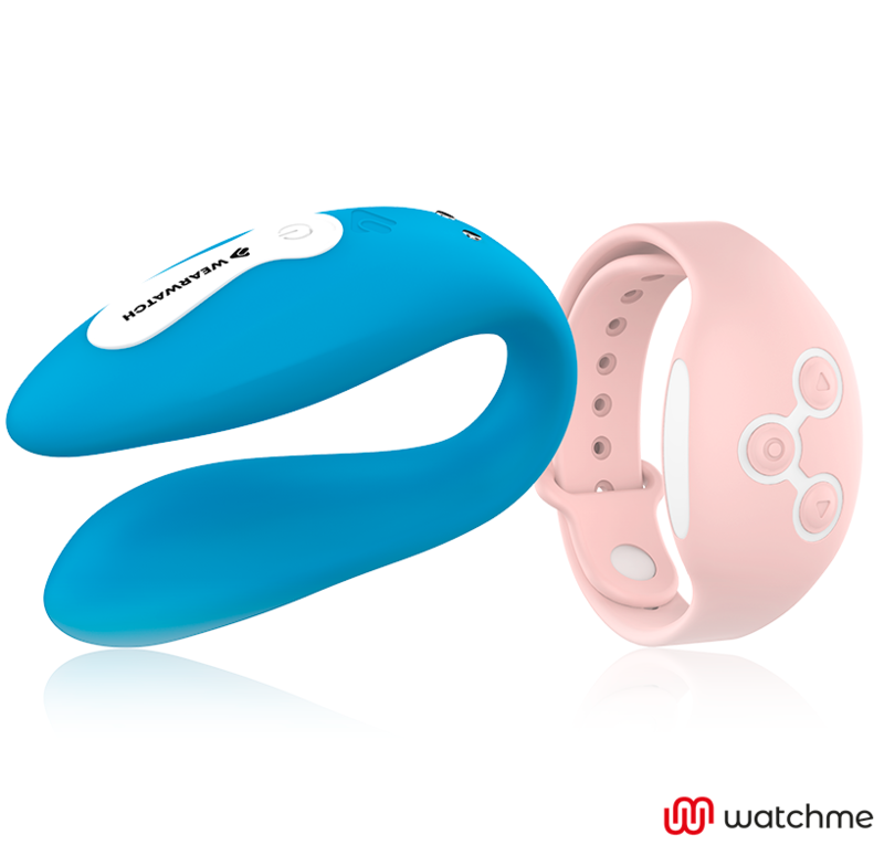 WEARWATCH - WATCHME TECNOLOGÍA DUAL VIBRADOR INDIGO / ROSA